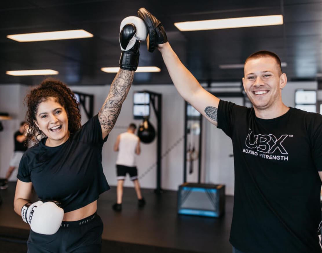 Boxer at UBX Training