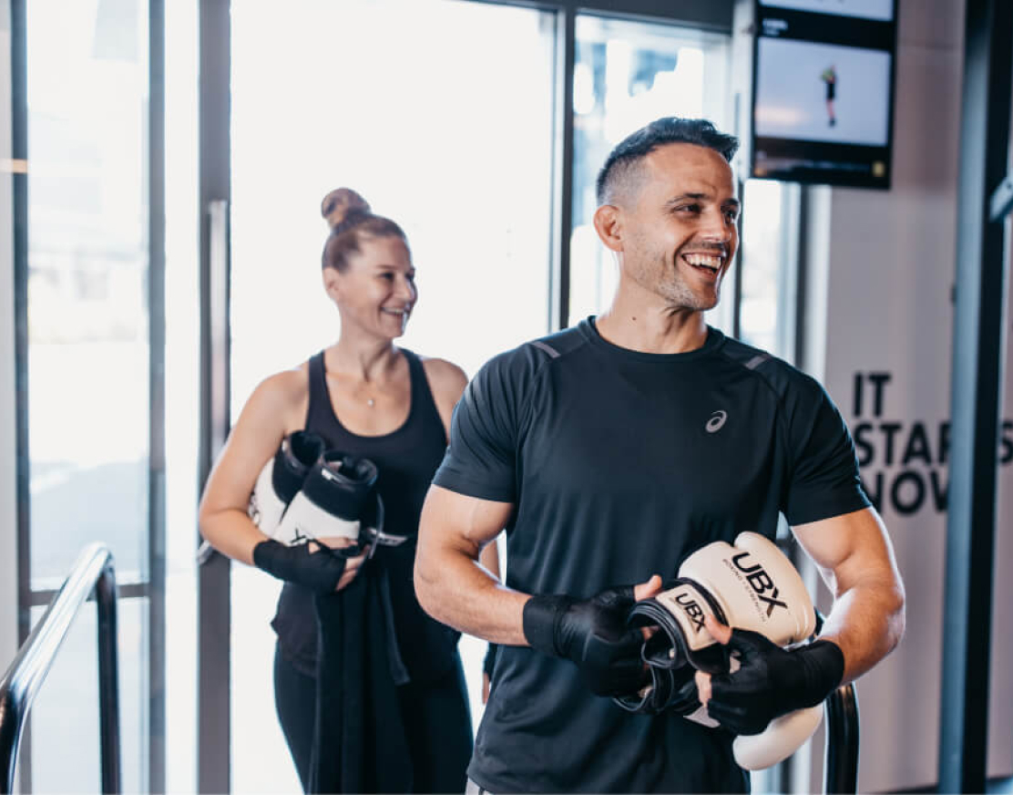 Boxer at UBX Training